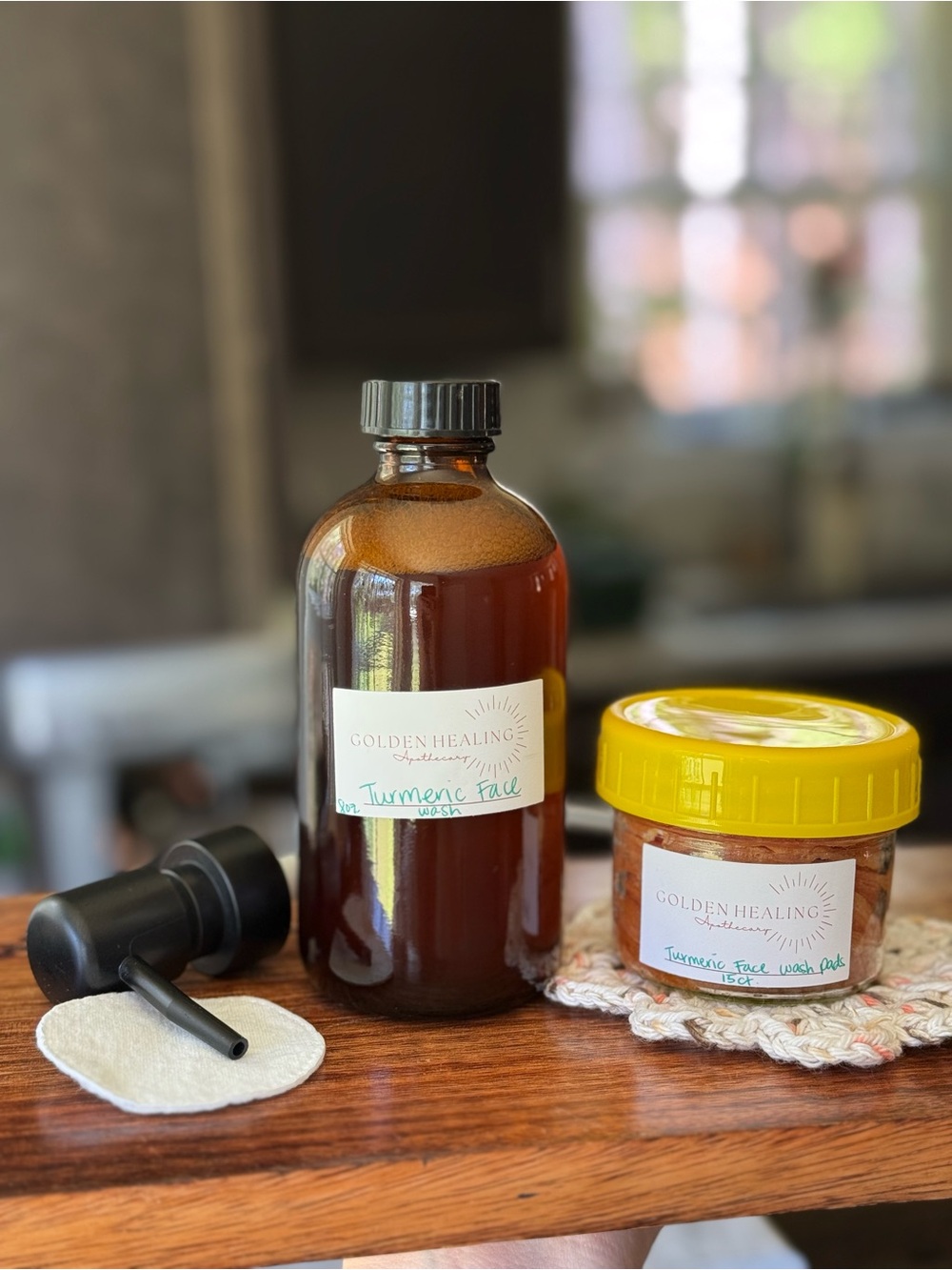✨NEW✨Turmeric Face Cleanser✨(in bottle or pads)